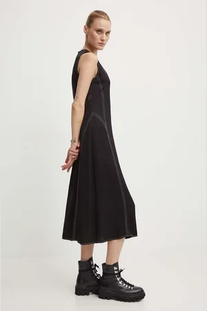DAY Birger et Mikkelsen Šaty Becca - Fluid Viscose RD barva, midi, DAY65243203