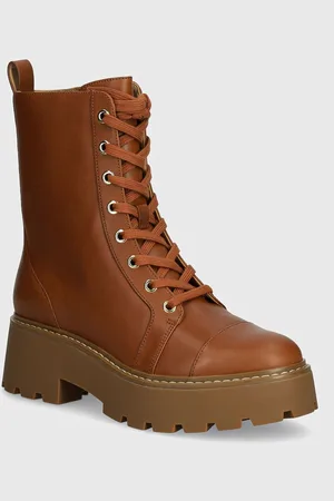 Michael Kors Kožené kotníkové boty Blake dámské, barva, na podpatku, 40T4BKFE6L 230