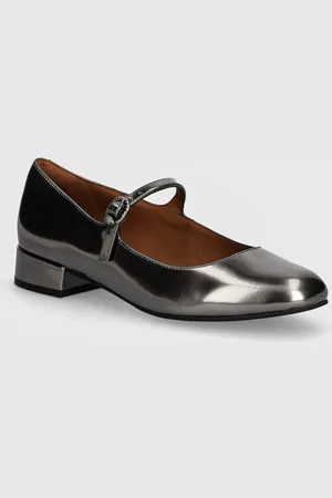 Kurt Geiger Kožené baleríny Regent Low Mary Jane barva, 1292664109