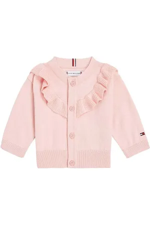 Tommy Hilfiger Dětský bavlněný kardigan barva, KN0KN01847