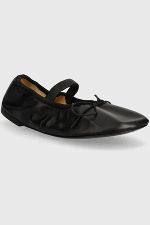 Proenza Schouler Kožené baleríny Glove Mary Jane barva, PS41260A
