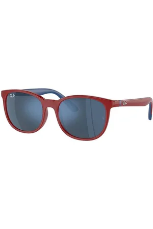 Ray-Ban Dětské sluneční brýle vínová barva, 0RJ9079S