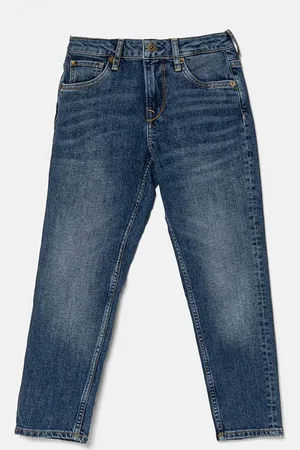 Pepe Jeans Dětské rifle TAPERED JEANS HW PG201683HT7