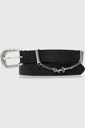 Pepe Jeans Kožený pásek LEIGHTON BELT dámský, barva, PL020853