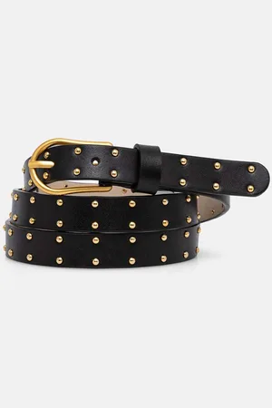Gianni chiarini Kožený pásek dámský, barva, CN 3703 PRCKRIV NERO 6