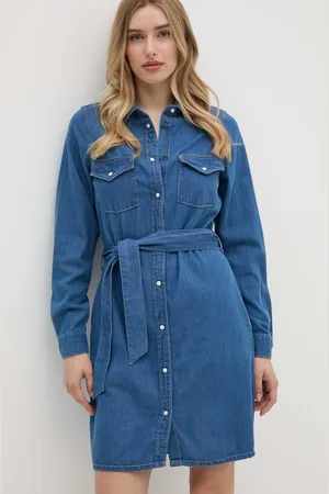 Pepe Jeans Šaty REGULAR DENIM DRESS mini, PL953581HT8