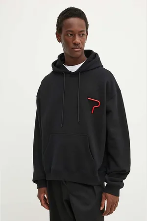 Msgm Bavlněná mikina pánská, barva, s kapucí, s aplikací, 3740MM133.247795