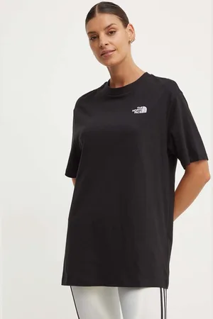 The North Face Bavlněné tričko W S/S Essential Oversize Tee barva, NF0A87NQJK31