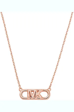 Michael Kors Pozlacený stříbrný náhrdelník MKC164200791