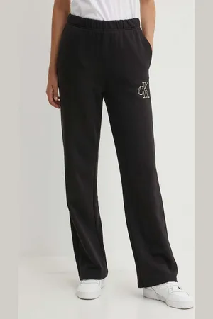 Calvin Klein Bavlněné tepláky barva, s potiskem, J20J223967