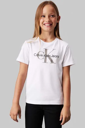 Calvin Klein Dětské bavlněné tričko barva, s potiskem, IU0IU00676
