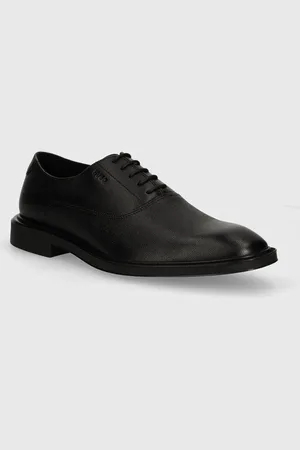 HUGO BOSS Kožené polobotky Gryff pánské, barva, 50522975