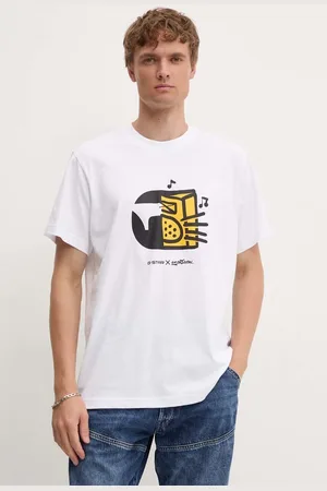 G-Star Bavlněné tričko barva, s potiskem, D25702-C336