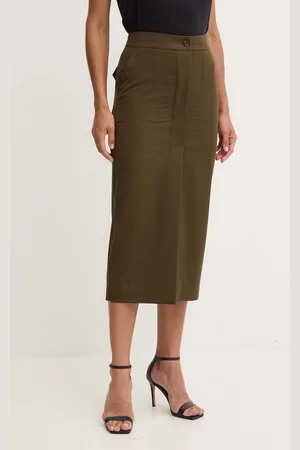 Pinko Sukně barva, midi, 104190 A18E