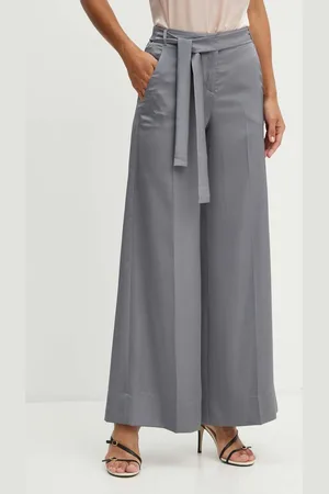 MARELLA Kalhoty dámské, barva, široké, high waist, 2423136341200