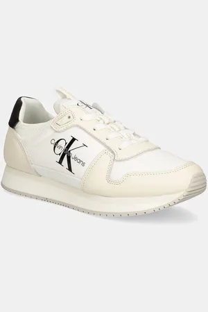 Calvin Klein Sneakers boty RUNNER SOCK LACEUP ML LTH barva, YW0YW01616