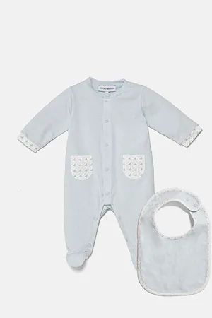 Emporio Armani Bavlněné kojenecké body EY000009 AF10913
