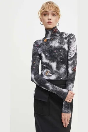 Moschino Tričko s dlouhým rukávem s golfem, A1213 8741