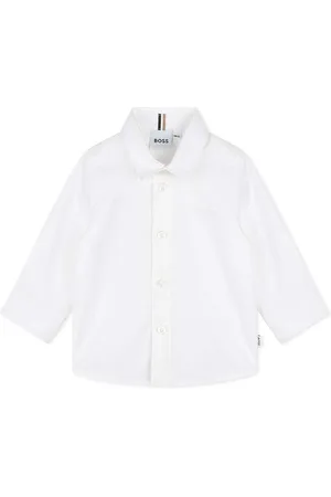 HUGO BOSS Dětská bavlněná košilka barva, J51253