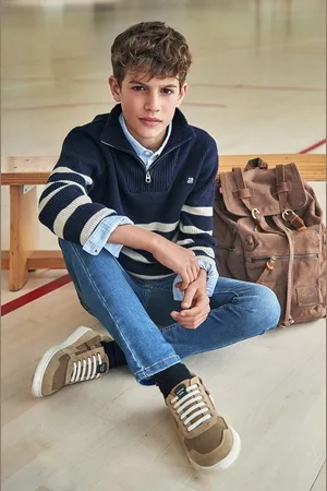Mayoral Dětské rifle soft denim 7539