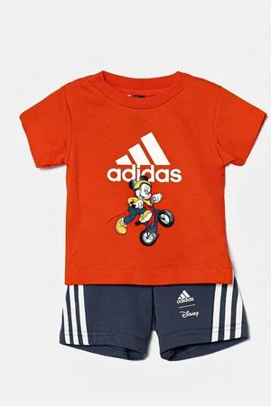 adidas Dětská bavlněná souprava x Disney, I DY MM T SET barva, IV9648