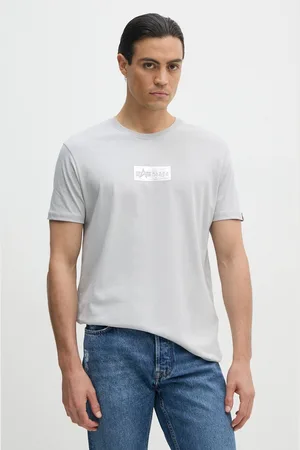 Alpha Industries Bavlněné tričko barva, s aplikací, 148514