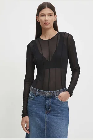 REMAIN Body Bodysuit With Cutlines dámské, barva, 501946100