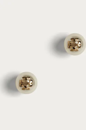 Tory Burch Náušnice KIRA PEARL STUD "18151.110"