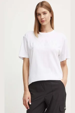 DKNY Bavlněné tričko barva, DP4T9812