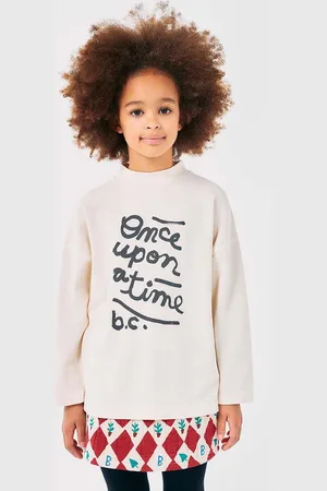 Bobo Choses Dětské bavlněné tričko s dlouhým rukávem Once Upon A Time barva, s potiskem, 224AC025
