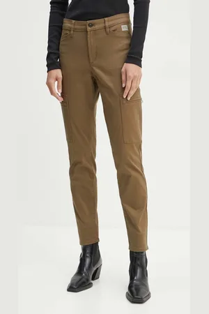 G-Star Kalhoty dámské, barva, přiléhavé, high waist, D25260-C105