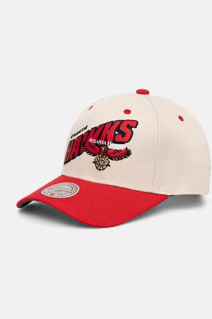 Mitchell & Ness Kšiltovka Atlanta Hawks barva, s aplikací, HHSS7506-AHAYYPPPOFWH