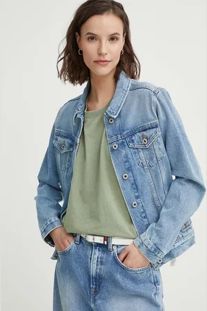 Pepe Jeans Džínová bunda REGULAR JACKET dámská, přechodná, PL402432MP4