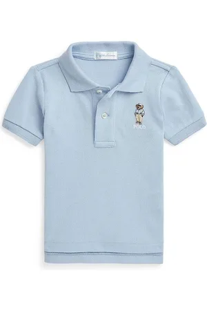 Ralph Lauren Dětská bavlněná polokošile 320853788011