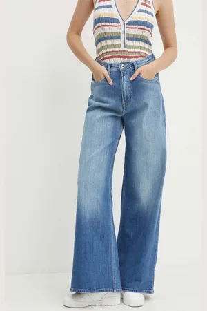 Pepe Jeans Džíny WIDE LEG JEANS UHW dámské, PL204740HV6
