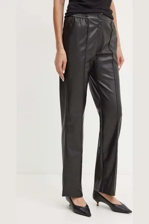 Twin-Set Kalhoty dámské, barva, jednoduché, high waist, 242TP2201