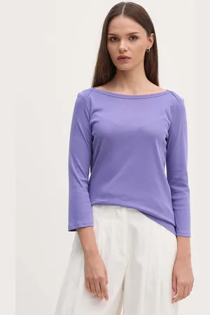 Benetton Bavlněné tričko s dlouhým rukávem barva, 3GA2E16A1