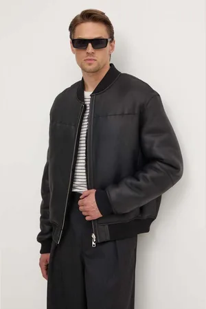 IRO Oboustranná kožená bunda barva, oversize, MP137MIEKO