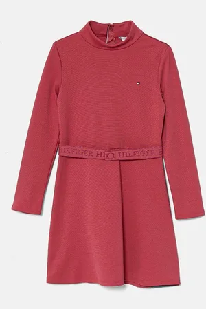 Tommy Hilfiger Dívčí šaty barva, mini, 8720637726280