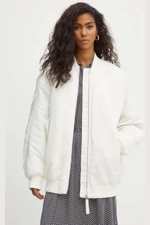 HUGO BOSS Bomber bunda barva, přechodná, oversize, 50518470