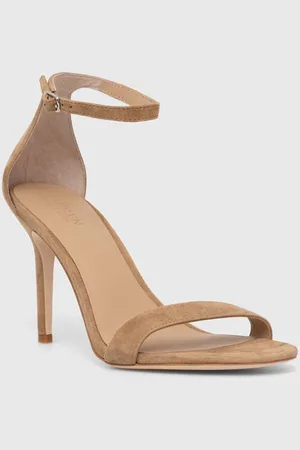Ralph Lauren Semišové sandály Allie barva, 802916355014