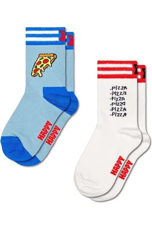 Happy Socks Dětské ponožky Kids 2-Pack Pizza Socks 2-pack P001475