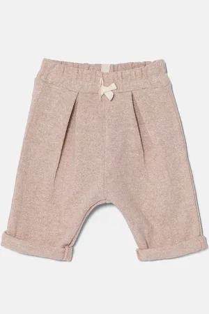 Benetton Kojenecké kalhoty barva, hladké, 3JEKAF01U