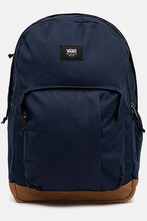 Vans Batoh tmavomodrá barva, velký, hladký, VN000HRHLKZ1