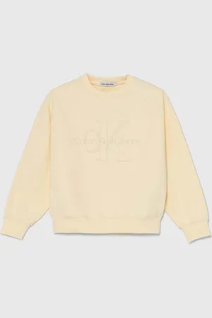 Calvin Klein Dětská mikina barva, s aplikací, IB0IB02281