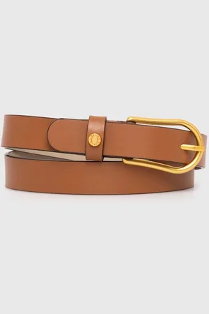 Gianni chiarini Kožený pásek dámský, barva, CN 3702 PRCKLUX NUT 6pz