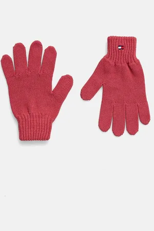 Tommy Hilfiger Dětské bavlněné rukavice barva, AU0AU01657