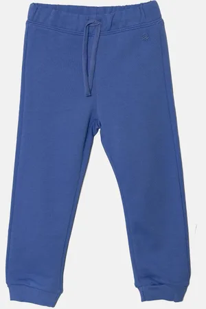 Benetton Dětské bavlněné tepláky barva, 3J70GF01N