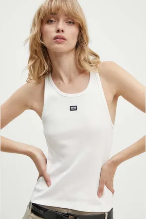 Moschino Bavlněný top barva, 0807.8236