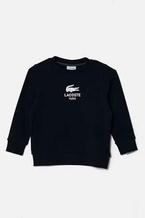 Lacoste Dětská bavlněná mikina barva, s potiskem, SJ3005